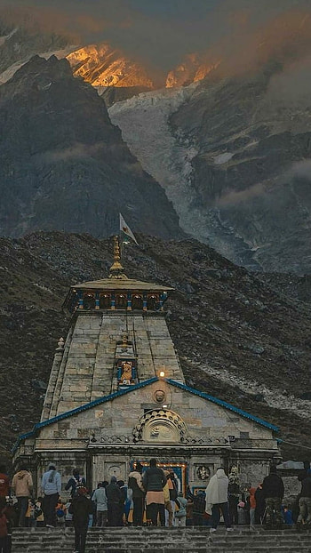 Kedarnath, Kedarnath Temple HD phone wallpaper