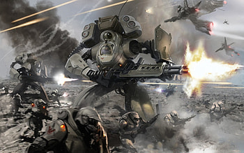 Fantasy - Sci-fi Action, action, fantasy, weaponry, futuristic, 3D, CG, sci fi, combat HD wallpaper
