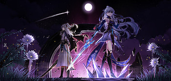 Jingliu & Jing Yuan — Honkai: Star Rail Moonlit, Jingliu (Honkai: Star Rail), Jing Yuan, video game, Honkai: Star Rail HD wallpaper