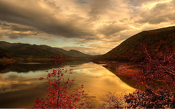 Times, times, autumn HD wallpaper
