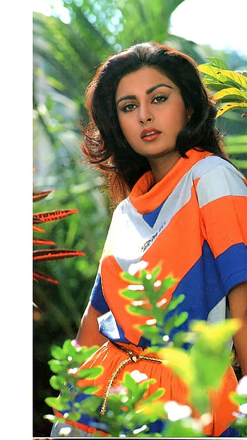 Poonam Dhillon, bollywood actress, vintage HD phone wallpaper