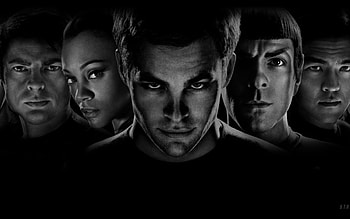 Zoe Saldana, Star Trek , Iconic character, Mesmerizing HD wallpaper