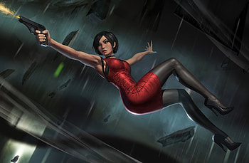 Ada Wong Shooting , ada-wong, resident-evil-2, games, 2020-games HD wallpaper