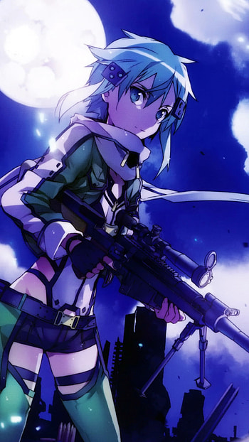 Smiling Sniper - Weekly Sinon Extra [ ] ... HD phone wallpaper