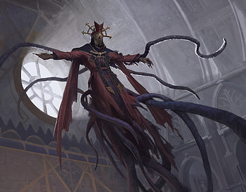 MTG: Cultist of the Absolute, man made, Magic: The Gathering, sorcerer, tentacle HD wallpaper