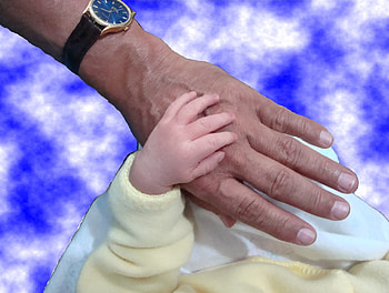 Never only, baby, hands, united HD wallpaper