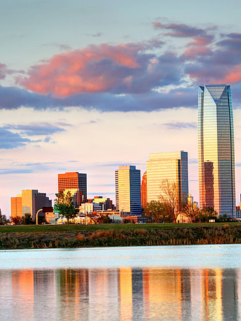 Oklahoma City Skyline, Travels, Account recovery, Banking services HD phone wallpaper