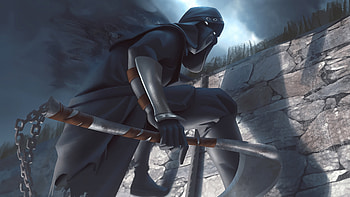Ninja Of Dark Time, fantasy, ninja HD wallpaper