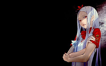 Anime, Girl, Blonde, Eye HD wallpaper