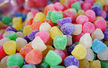 Colorful fruit candy, Sweet indulgence, Delicious treats, Sugar rush HD wallpaper
