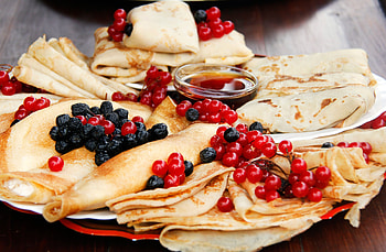 Berry crepe, Currants, Fruit HD wallpaper