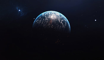 Beautiful Earth From Space, earth, planet, space, digital-universe, artist, artwork, digital-art HD wallpaper