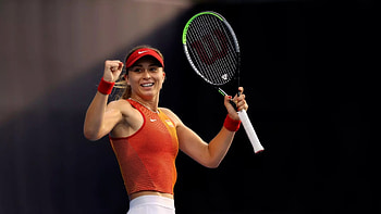 Paula Badosa, smile, WTA, entropy, tennis HD wallpaper