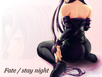 Rider, sexy, girl, anime, purple hair HD wallpaper