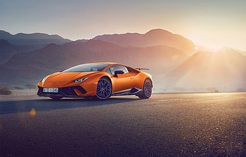 Orange Lamborghini Huracan, lamborghini-huracan, lamborghini, 2018-cars, cars HD wallpaper