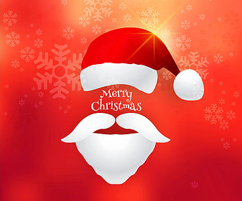 :), white, craciun, christmas, red, card, hat, santa HD wallpaper