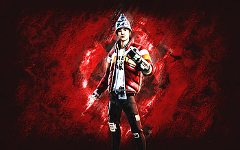 Fortnite Tinfoil Cade Skin, Fortnite, main characters, red stone background, Tinfoil Cade, Fortnite skins, Tinfoil Cade Skin, Tinfoil Cade Fortnite, Fortnite characters HD wallpaper