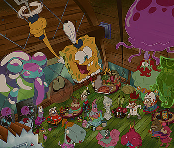 SpongeBob's Krusty Krab Bash — Quad, SpongeBob SquarePants, Krusty Krab HD wallpaper