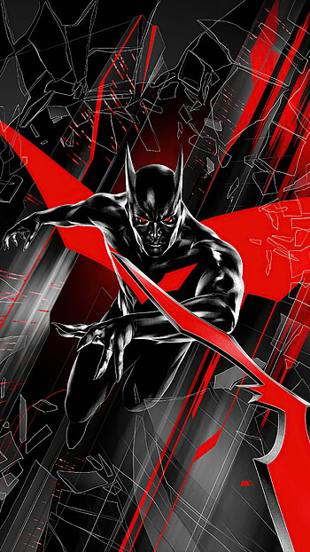 Batman beyond, Comic poster, art HD phone wallpaper