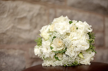Flowers, Bouquet, Hydrangea, Lisianthus Russell, Lisiantus Russell, Ornamental Cabbage, Decorative Cabbage HD wallpaper