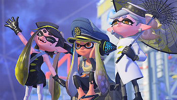 Squid Sisters and Agent 3, Splatoon 3 HD wallpaper