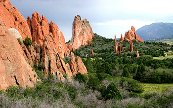 Garden of the Gods, Colorado Springs, , Scenic wonder HD wallpaper