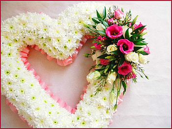 Love to my internet friends, pink, white, roses, green, flowers, heart HD wallpaper