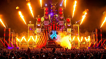 Defqon 1 festival, Hardcore music, High-energy performances, Unforgettable moments HD wallpaper
