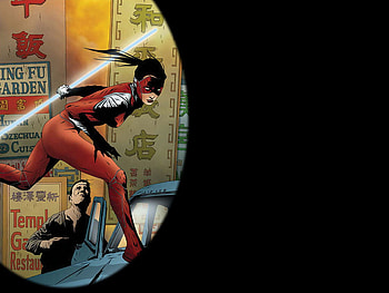 Manhunter, comic, fantasy, female HD wallpaper