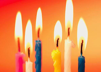 candles, birtay, fire, light HD wallpaper