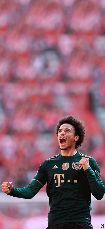 Leroy Sane, sports uniform, soccer, bayern HD phone wallpaper