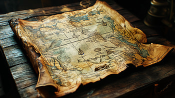 map, vintage, treasure, exploration HD wallpaper
