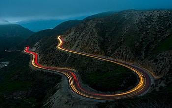 Road Landscape Long Exposure, road, graphy HD wallpaper