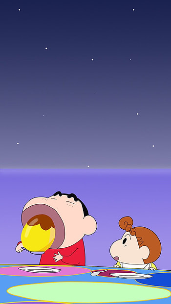 Shinchan Wala, Foodie Cartoon HD phone wallpaper