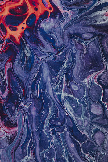 Abstract, Violet, Divorces, Texture, Liquid, Purple HD phone wallpaper
