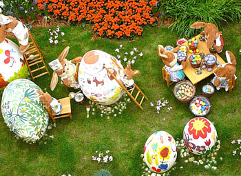 Cute Easter Story, story, abstract, Easter, cute, spring HD wallpaper