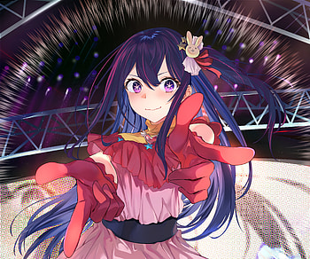 Ai Hoshino, Ai Hoshino, Anime, Oshi no Ko HD wallpaper