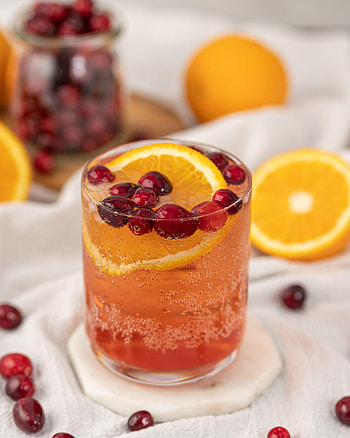 Food, Glass, Drink, Beverage, Cocktail, Cranberry HD phone wallpaper