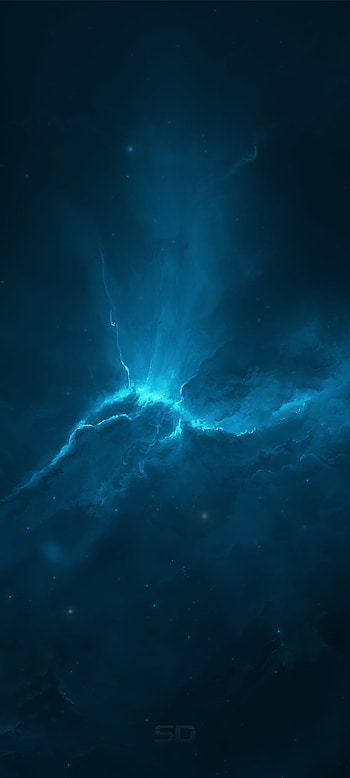 Atlantis Nebula 14, space, Sci Fi, nebula HD phone wallpaper