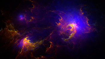Nest Of The Phoenix, digital-universe, space, artist, artwork, digital-art, deviantart HD wallpaper