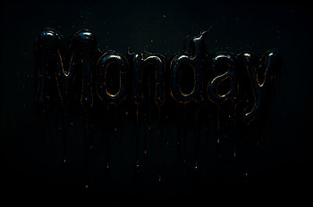 Monday Mood Ultra, monday, dark, black HD wallpaper