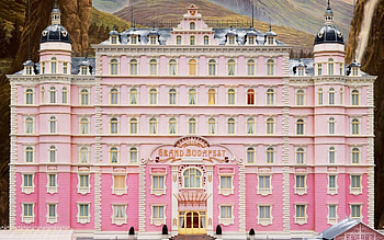 Hotel building, The Grand Budapest Hotel HD wallpaper