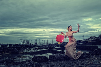 asian, woman HD wallpaper