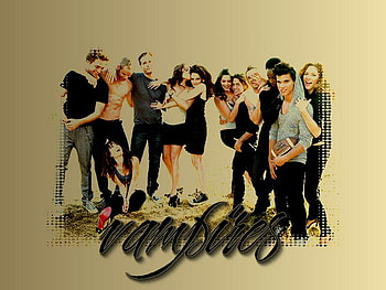 Twilight Cast, jasper, emmett, bella, twilight, rosalie, edward, esme, alice, charlise, movies, jacob HD wallpaper