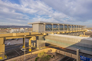 Sky Harbor International Airport, Sky Train, Kiewit Corporation HD wallpaper