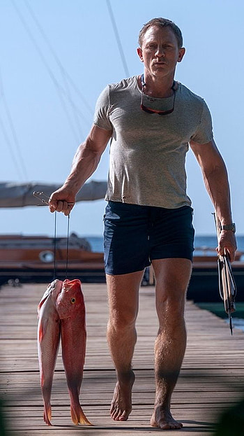 Daniel Craig, no time to die, bond 25 HD phone wallpaper