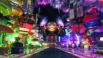 Like a Dragon Gaiden Vibrant Cityscape, video game, Like a Dragon Gaiden: The Man Who Erased His Name HD wallpaper