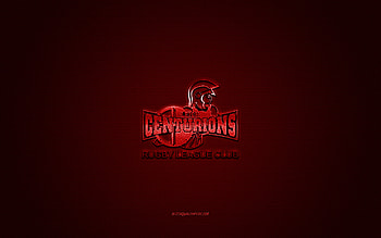 Leigh Centurions, English rugby club, ECHL, red logo, red carbon fiber background, Super League, rugby, Greater Manchester, England, Leigh Centurions logo HD wallpaper