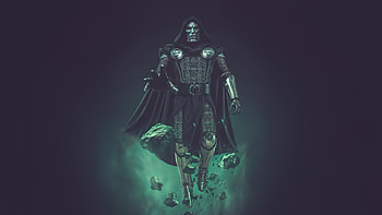 Doctor Doom Metal Mask Legacy, doctor-doom, superheroes, artwork, art, digital-art HD wallpaper