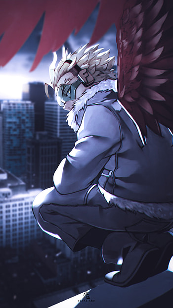 HAWKS タカ, bokunohero, art, bokunoheroacademy, myhero, academy, anime HD phone wallpaper